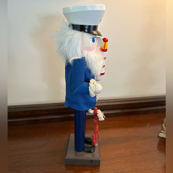 Sailor Nutcracker Anchor Lighthouse Nautical Holiday Christmas Outer Banks Beach - Picture 3 of 11